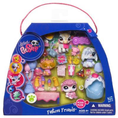 LPS - kolekce zvířátek a spousta doplňků - PÁRTY PRO PŘÁTELE - Littlest Pet Shop