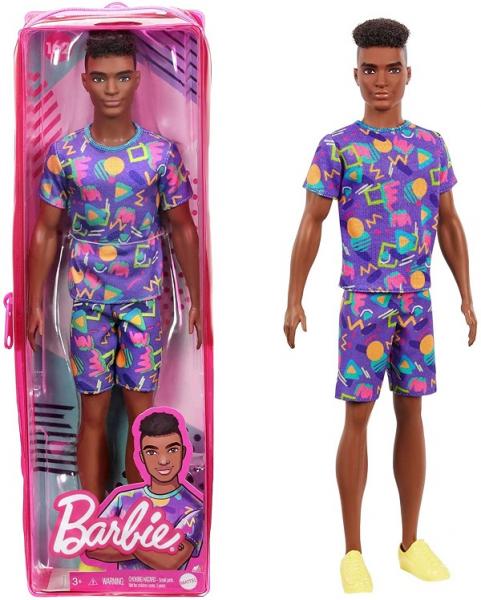 Barbie Model Ken 162 S afro účesem