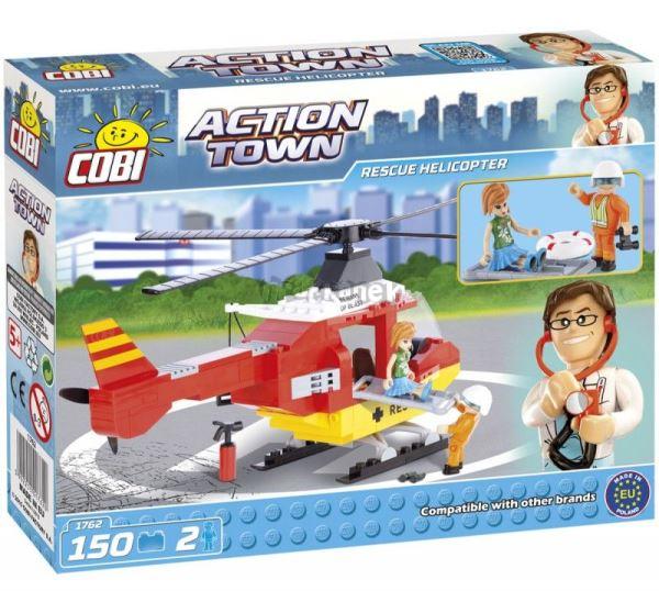 Cobi 1762 ACTION TOWN - Záchranná helikoptéra