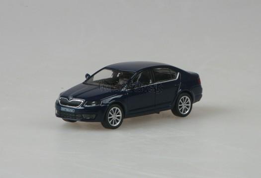 Škoda Octavia III Blue Pacific Metallic 1:43 model ABREX