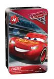 OGI Cars 3 puzzle v plechové krabičce